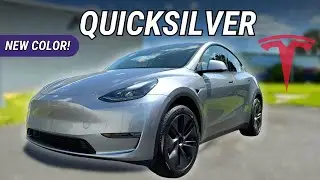 NEW Tesla Model Y Color - Quicksilver