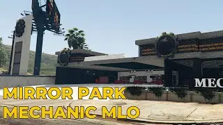 MAXIMUM MIRROR PARK MECHANIC MLO INTERIOR MAP - FIVEM GTA V