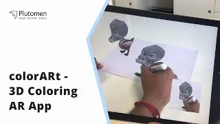 colorARt - 3D Coloring AR App