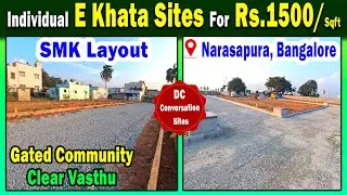 Low price sites for sale @ Narasapura Bangalore| sites @ narasapura industrial area| Bangalore sites