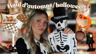 Haul d'Automne/Halloween🍂🎃 Part 2 (B&M, Action, Flying tiger ...)
