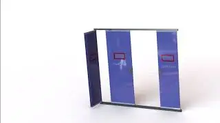Безрамное остекление Claroflex&reg; Pivot c двигающейся дверью