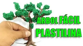 ✅ COMO HACER UN ARBOL DE PLASTILINA / HOW TO MAKE A CLAY TREE  ✅ MI MUNDO DE PLASTILINA
