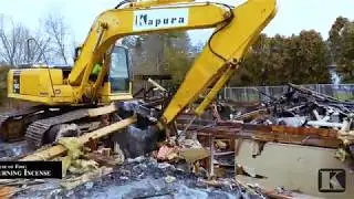 East Berlin, CT Total Loss Residential Fire Demolition Project