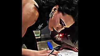 Rhea Ripley Sign & Kiss Her Patient Fan Poster Edit! ❤️ #wwe #rhearipley #fan #shorts#trending#edit