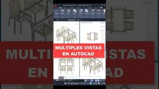 AutoCAD: C&oacute;mo Dividir la Pantalla en Varias Vistas