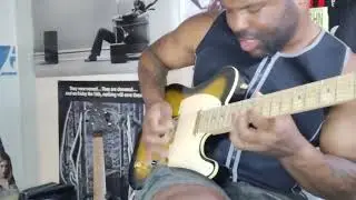 spoken blues with telecaster