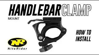 NiteRider&reg; Lumina&trade; Handlebar Clamp Mount for Bike Headlight How to Install