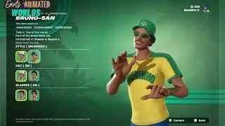 Fortnite item shop the world tour bundle, Bruno Mars