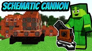 ⚙️ CREATE ⚙️Schematic cannon(Folge 47📪)