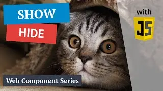 How to build a show-hide component with JavaScript
