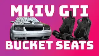 VW MKIV GTI GETS BUCKET SEATS!!!