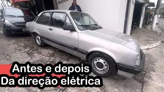 FIZEMOS UM ANTES DE DEPOIS DO CHEVETTE COM DIREÇÃO ELÉTRICA!!!