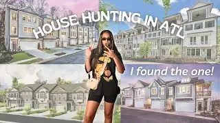 HOUSE HUNTING IN ATLANTA | Atlanta Townhouse Hunting | So Breezy Home Series