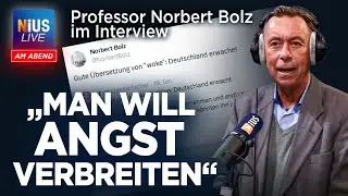 Norbert Bolz &uuml;ber Hausdurchsuchung: &bdquo;Es geht um Einsch&uuml;chterung&ldquo; | NIUS Live am Abend vom 23.10.2025
