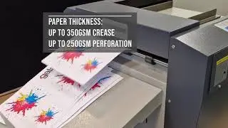 Galaxy iCAP 250 Semi Auto Card Creasing and Perforating Machine