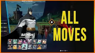 Multiversus Alpha -  Batman Move List