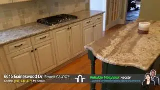 6045 Gaineswood Dr Roswell, GA 30076 - Video Walk-through