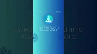 5 Minute Box Breathing Meditation | Guided Breathwork for Calm & Focus