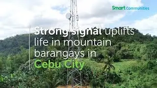 Stronger signal uplifts life in mountain barangays of Cebu City