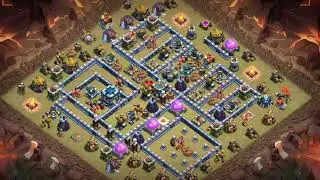 Town hall 13 th13 cwl war base 2020 + link, anti 3