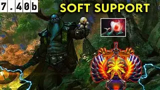 Nature Prophet Immortal Soft Support - Dota 2 Patch 7.40b Pro Pub Gameplay
