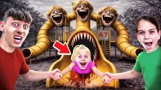 FREUNDIN VON KELINEM JUNGE WURDE um 3:00 UHR von 67 KIND RUTSCHE GEFRESSEN!😱