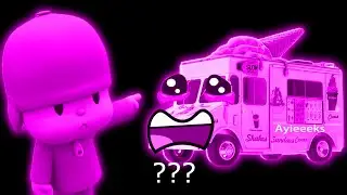 13 Pocoyo & Ice Cream Truck Go Away Sound Variations in 60 Seconds