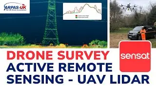 UAV LiDAR - Active Drone Remote Sensing with Sensat | ARPAS UK