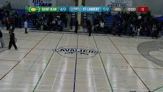 RSEQ D1 Basketball féminin 🏀 St-Jean @ Ch.-St-Lambert [2026-01-09]