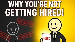 Getting a Job is simple, actually | stick figure animation story