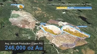 Troilus Gold Project Video Explainer Animation
