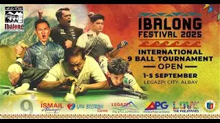 Ibalong Festival 2025 International 9-Ball Tournament Day 4 | Top  32