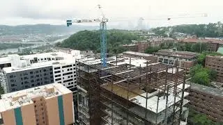 Topping Off Steel Structure in Pittsburgh