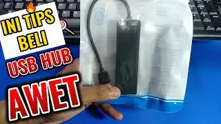 Unboxing USB Hub Terbaik dan Murah | Tips Membeli USB Port yang Awet | Sudah Terjual 10 Rb+