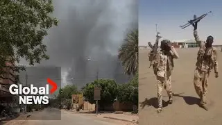 Fierce fighting erupts between Sudan&rsquo;s army and RSF paramilitary group, wider conflict feared
