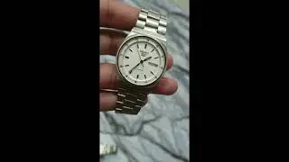 Seiko 5 Automatic 7s26  White Dial Railway Style