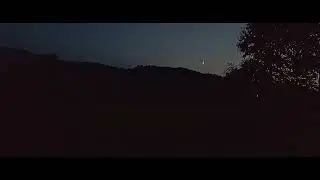 G&oacute;rki Mountain At Night With Moon View Relaxation Meditation Nature (Mountains South of Poland)