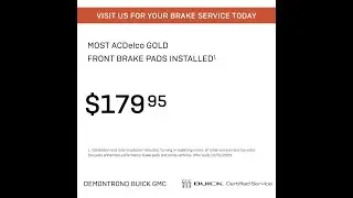 Car Care 2023 Promo 06 Buick Brake Pads Coupon Video Houston Spring TX