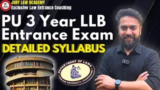 Detailed Syllabus for PU 3 Year LLB Exam 2025| Exam 2025| Syllabus | Exam Dates|