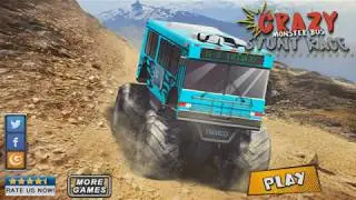 Crazy Monster Bus Stunt Race