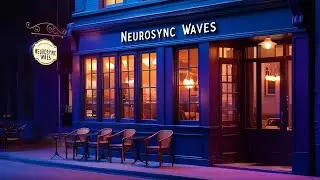 Chill and Work in a Cozy Coffee Shop with Lo-fi Music for Mindful Productivity