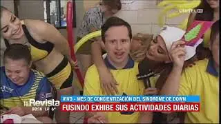 Fusindo muestra sus actividades en el mes de concientización del síndrome de down