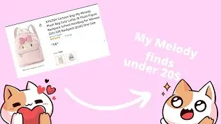 💖My Melody Amazon finds 💖 (under 20$)