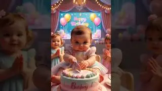 &ldquo;Happy Birthday Rubika 🎉 | Fun Park Baby Celebration | Cute Kids Party 4K&rdquo;