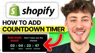 How To Add Custom Countdown Timer to Shopify (2026)