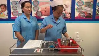 Heparin Injection Technique