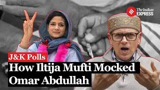 Iltija Mufti Takes Sarcastic Jibe At Omar Abdullah On Last Day of Jammu Kashmir Elections Campaign