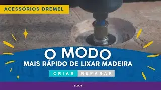 Disco 413: Como usar o Disco de Lixa EZ Lock | Acess&oacute;rio Dremel