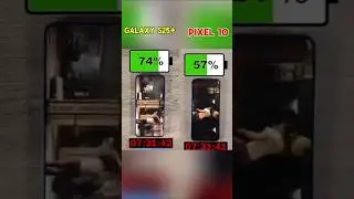 😛🔋 Galaxy S25+ VS pixel 10 🤙